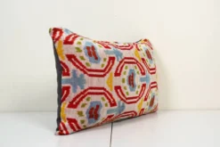 Coussin Ikat velours