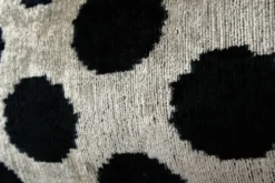 Coussin Ikat velours