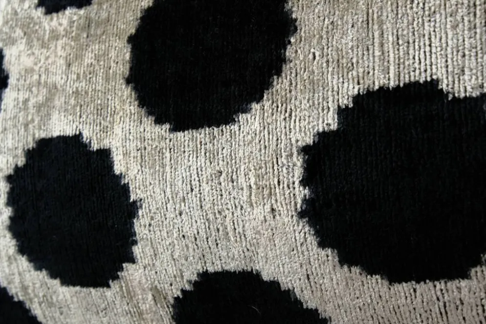Coussin Ikat velours