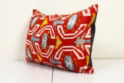 Coussin Ikat velours