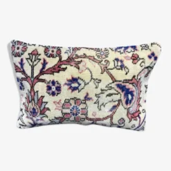 Coussin lombaire en tapis dégradé fait main 40x60cm