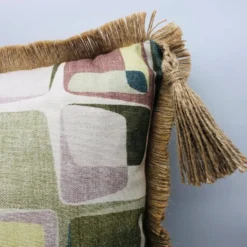 Coussin rectangulaire, housse et insert. modèle « erica »
