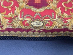 4 coussins Atelier Versace, Versace Home par Gianni Versace pour Versace Italie, années 1990