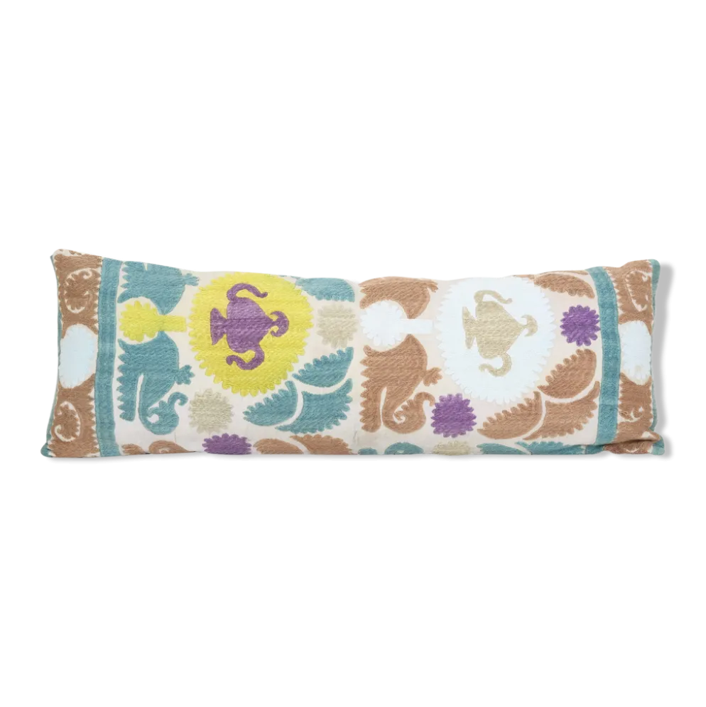 Coussin Suzani 27x77cm