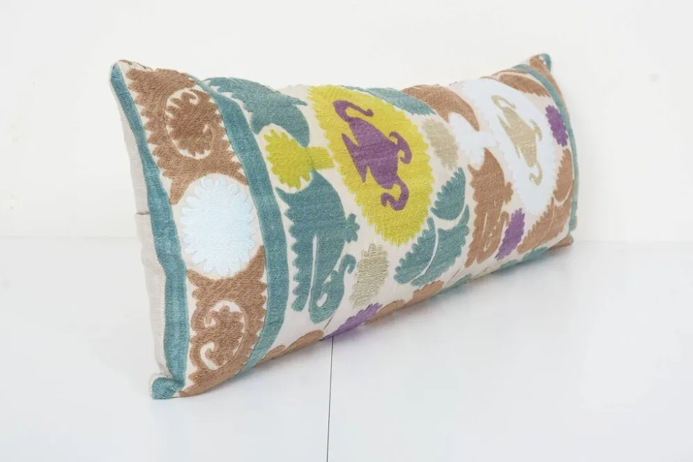 Coussin Suzani 27x77cm