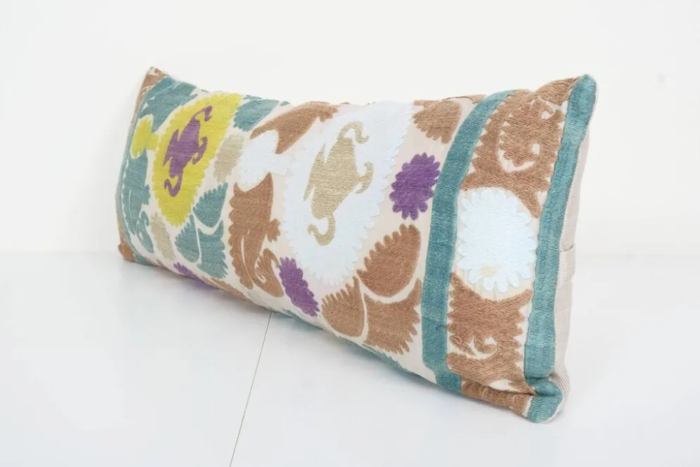 Coussin Suzani 27x77cm