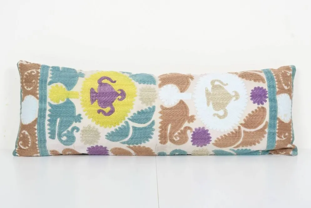 Coussin Suzani 27x77cm
