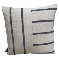 Coussin tissé rayure 40x40cm