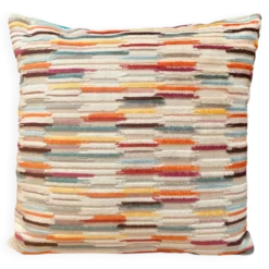 Coussin velours jacquard 40x40cm