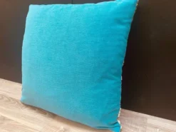 Coussin velours jacquard 40x40cm