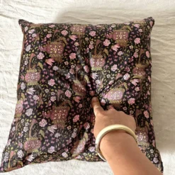 Coussin vintage soyeux 35X35