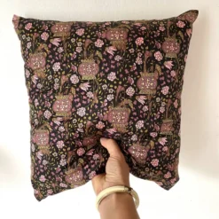 Coussin vintage soyeux 35X35
