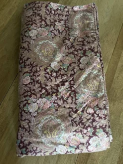 Couvre-lit vintage en coton – Esprit Cottage Campagne