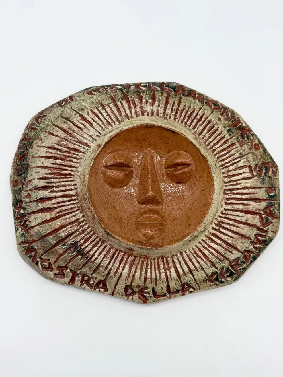 Céramique murale "Soleil" — Clizia (Mario Giani), 1979