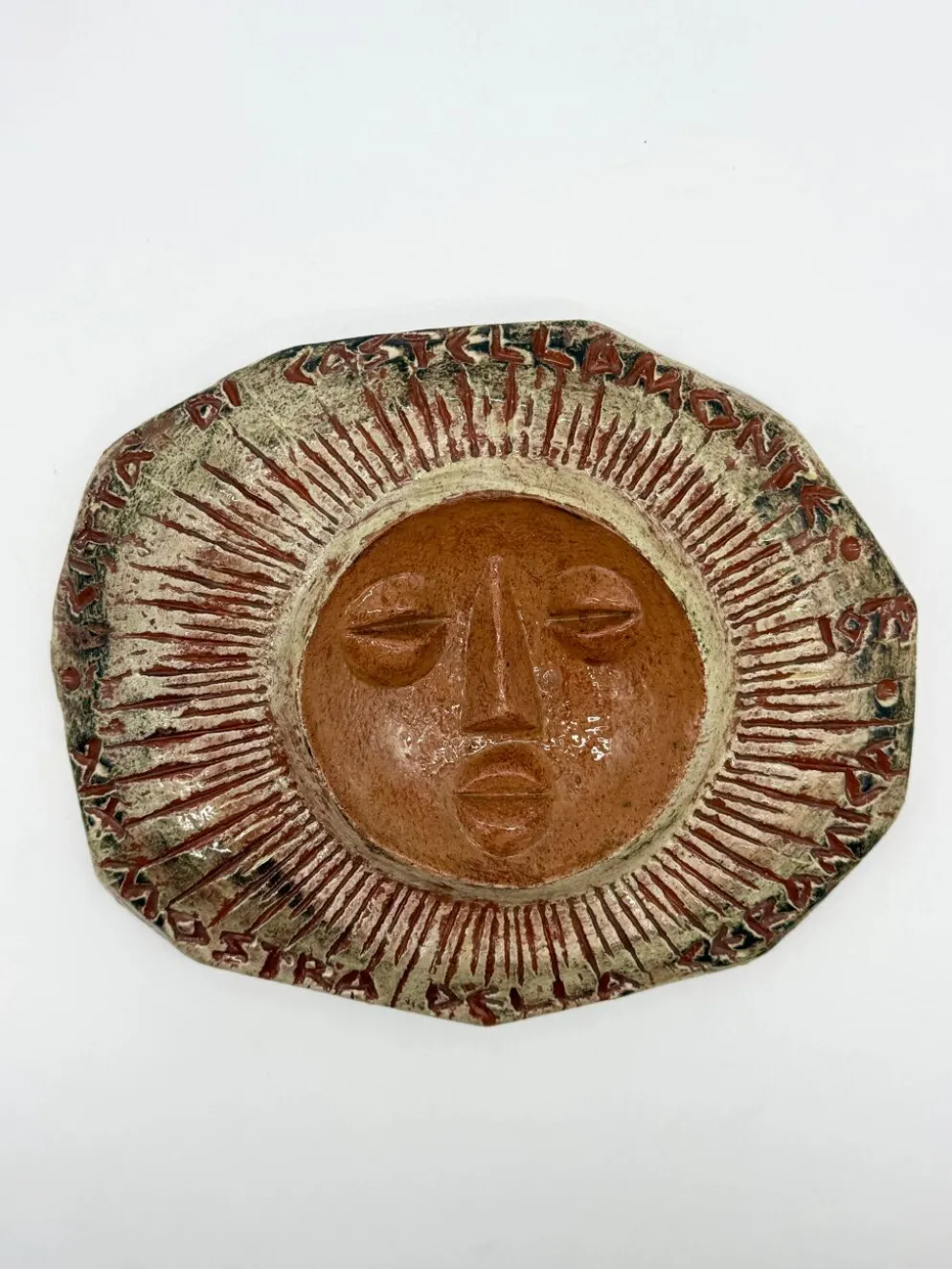Céramique murale "Soleil" — Clizia (Mario Giani), 1979