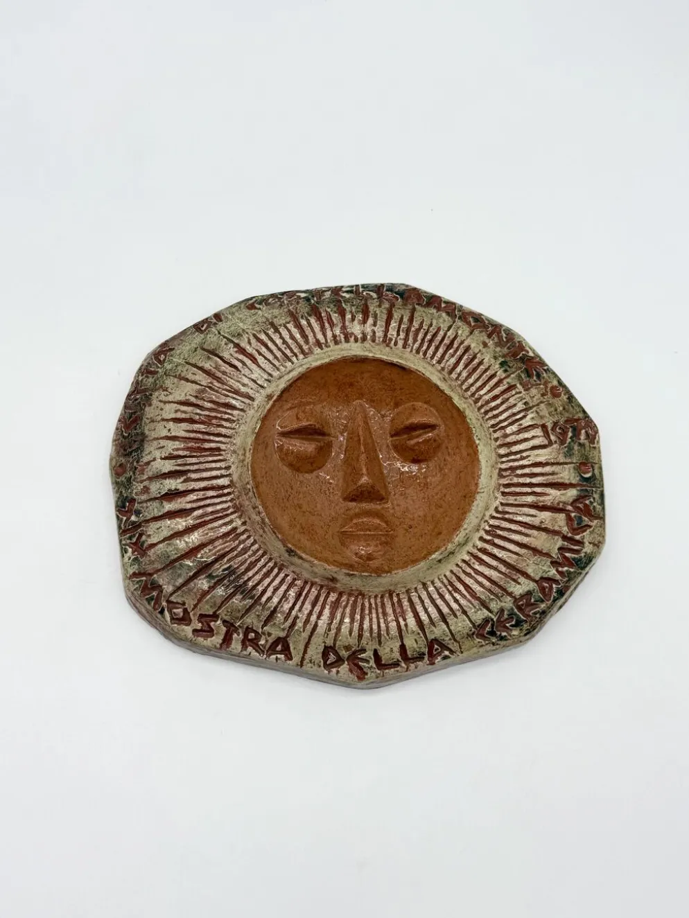 Céramique murale "Soleil" — Clizia (Mario Giani), 1979