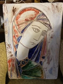 Céramique Vierge Marie, Vasco Nasorri