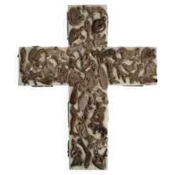 Croix Milagro par Estela Ogazon Art folklorique religieux, Mexique