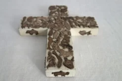 Croix Milagro par Estela Ogazon Art folklorique religieux, Mexique