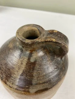 Cruche en grès vernissé