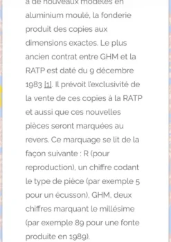 Écusson du métro parisien Hector Guimard