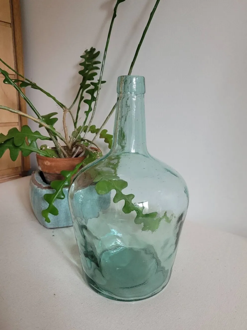 Dame-jeanne bleu turquoise
