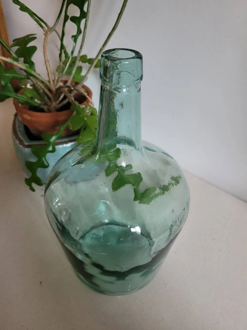 Dame-jeanne bleu turquoise
