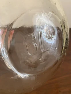 Dame-jeanne en verre
