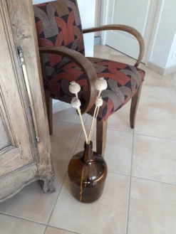 Dame-Jeanne en verre ambré