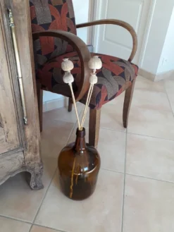 Dame-Jeanne en verre ambré