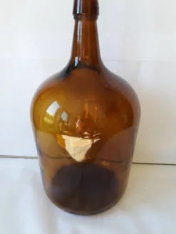 Dame-Jeanne en verre ambré