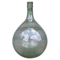 Dame jeanne 10 litres en verre soufflé