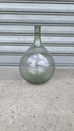 Dame jeanne 10 litres en verre soufflé