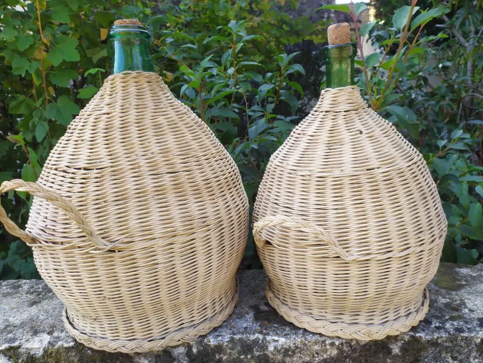 Dame Jeanne rotin 15 litres