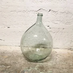 Dame-Jeanne transparente 10 litres en verre soufflé
