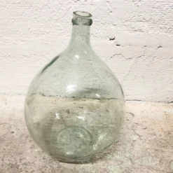 Dame-Jeanne transparente 10 litres en verre soufflé