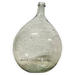 Dame-Jeanne transparente 10 litres en verre soufflé