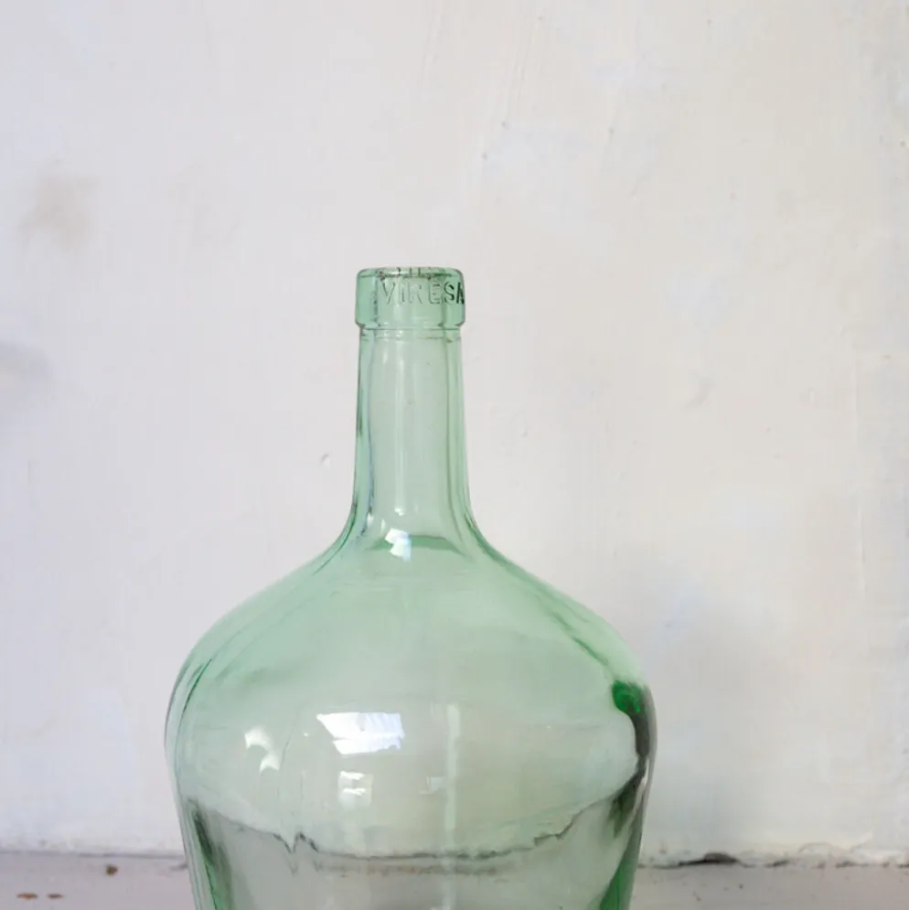 Dame jeanne vert d'eau viresa 2L