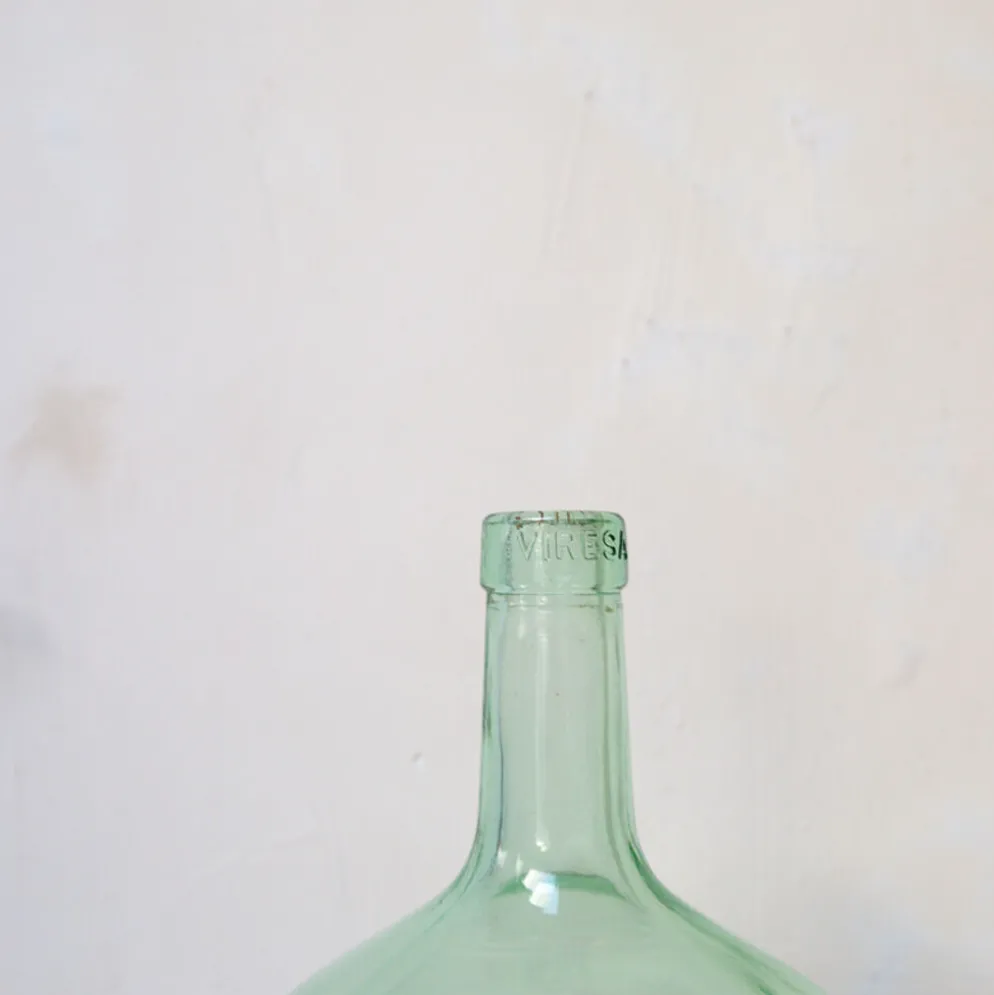 Dame jeanne vert d'eau viresa 2L