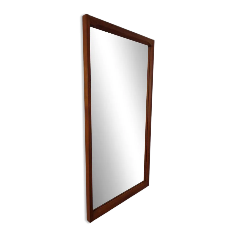 Danish No 196 Mirror in Teak by Aksel Kjersgaard, 1960s