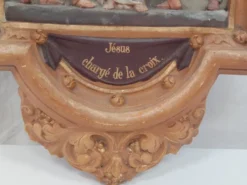 Décoration en terre cuite "chemin de croix "