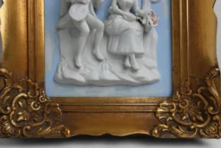 Décoration murale en porcelaine de style baroque par Alt Meissen, Allemagne, années 1950