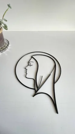 Décoration murale image de Sainte moderniste Vintage