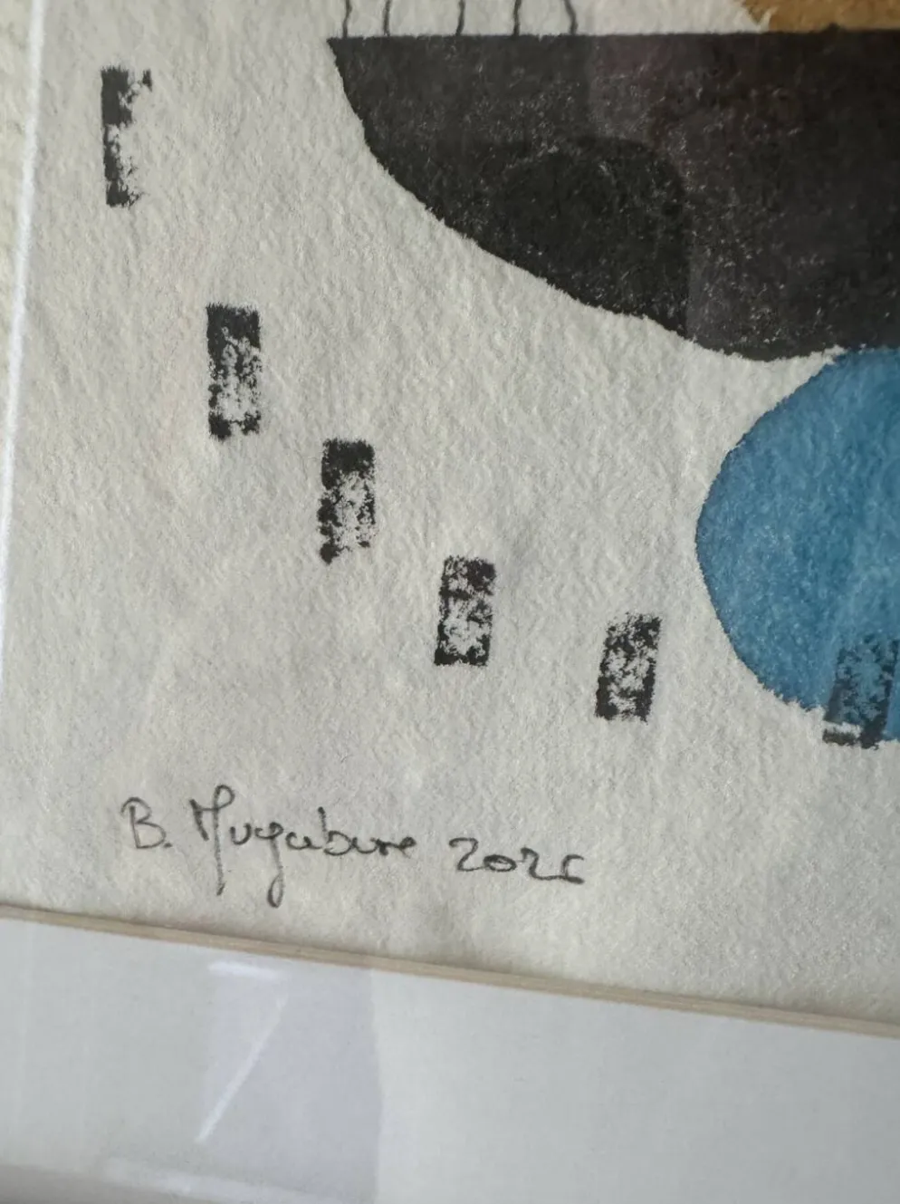 Dessin abstrait contemporain