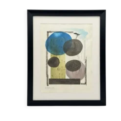 dessin abstrait encadré