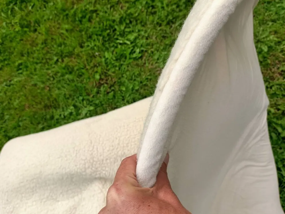 Dessus de Lit Vintage mouton véritable
