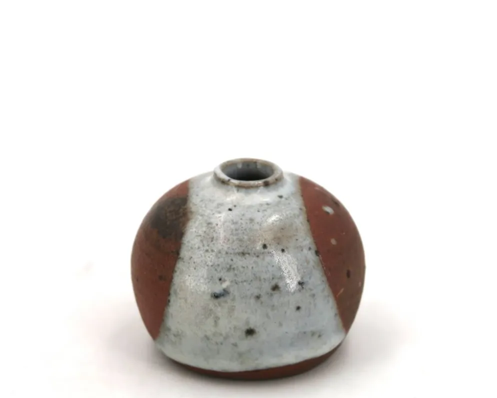 Deux petits vases en grès céramiques, années 70