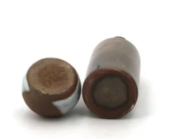 Deux petits vases en grès céramiques, années 70