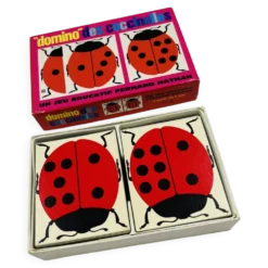 Domino des coccinelles Fernand Nathan jeu éducatif vintage