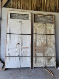 Double portes hausmanniennes